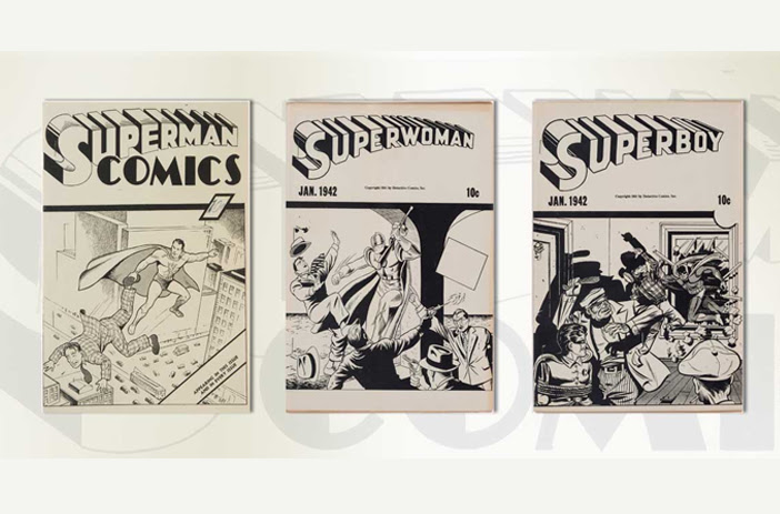 Superman Ashcan comic book cover