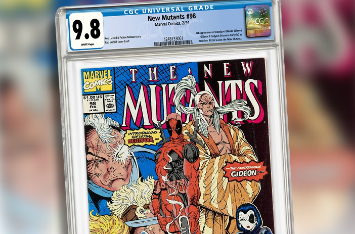 New Mutants #98 comic book cover