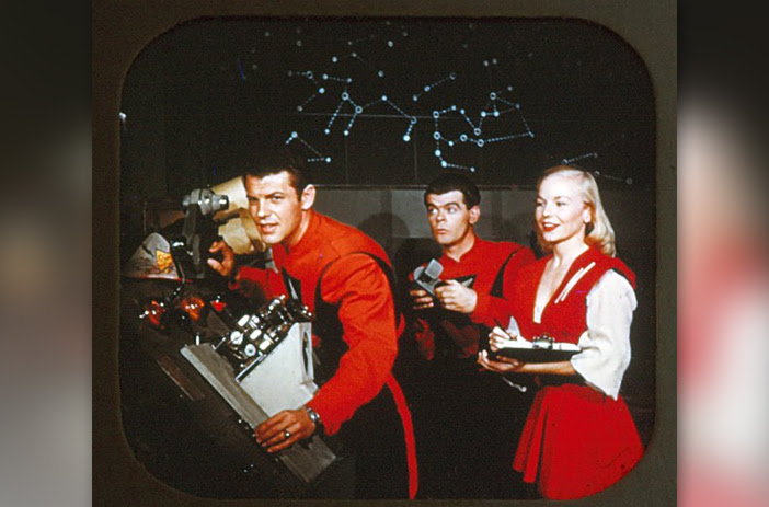 Space Patrol comic book cover from 1950s