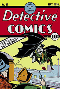 Rare vintage comic books on display