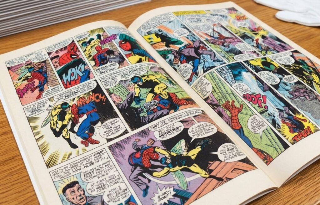Comic book graded lower but valued higher