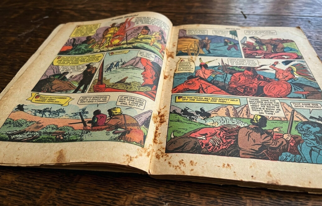 Those Brown Spots on Your Comics are Foxing