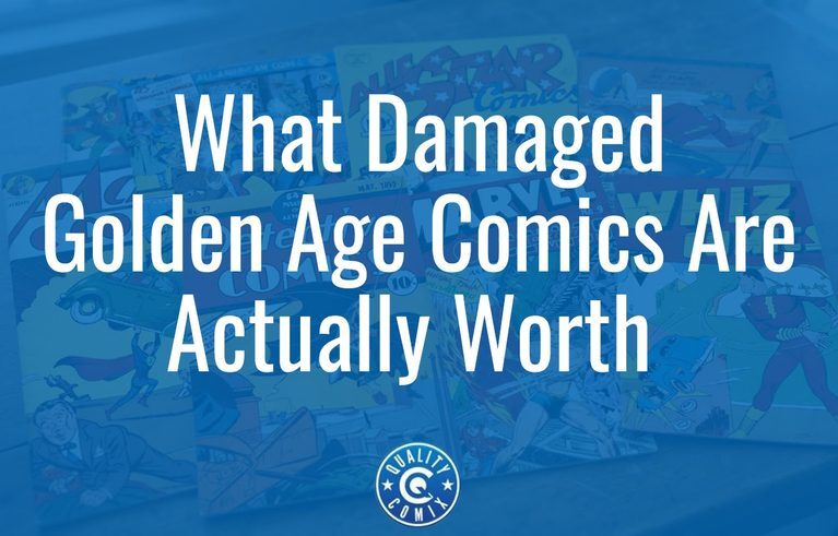 What Damaged Golden Age Comics Are Actually Worth