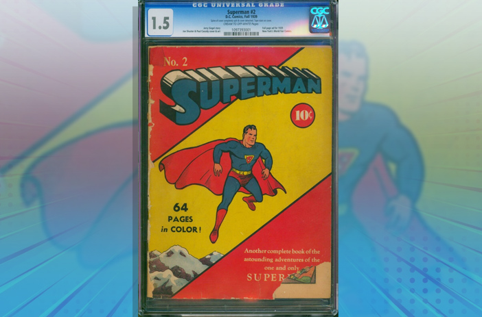 1.5 CGC Graded Comic Book