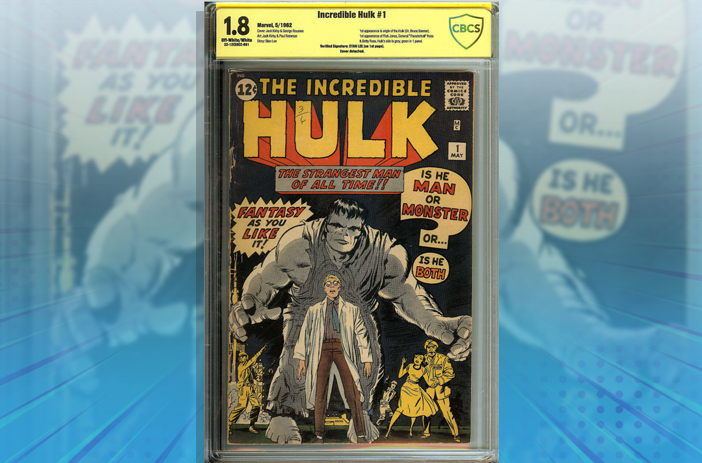 1.8 Graded Comic Book