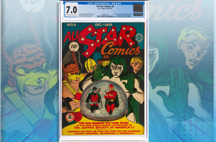 7.0 CGC Graded Comic Book