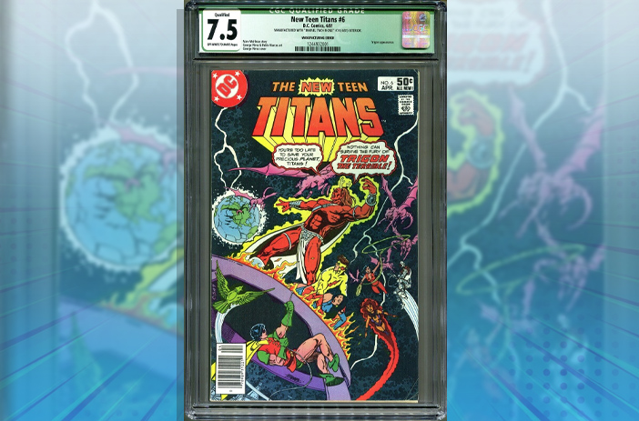 7.5 CGC Graded Comic Book