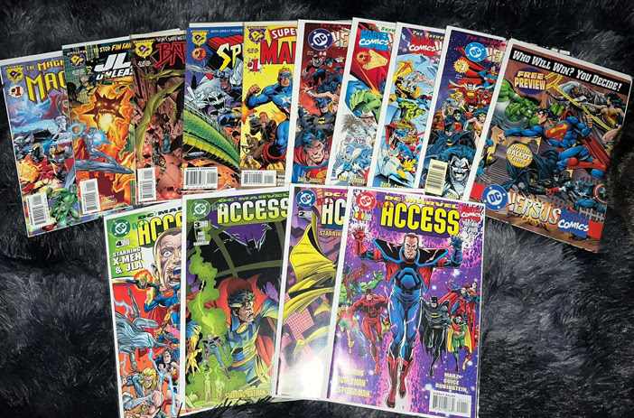 A Collection of Comic Books For Sale