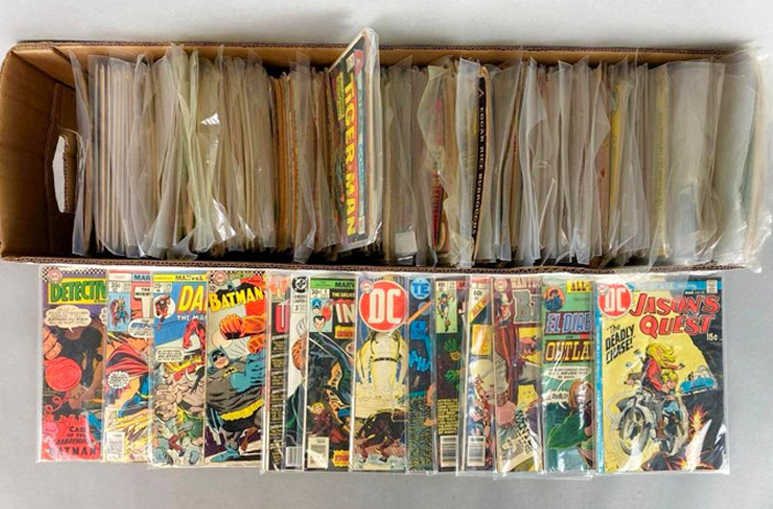 A Collection of Comic Books