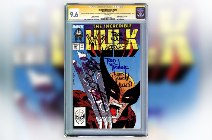 A Signed and Graded Comic Book