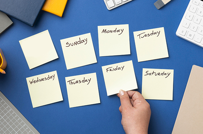 Choosing a Day of the Week
