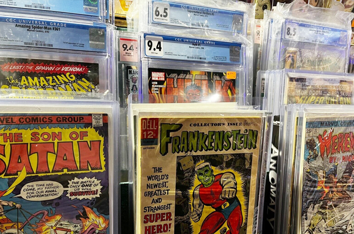 Comic Books With Varying Conditions