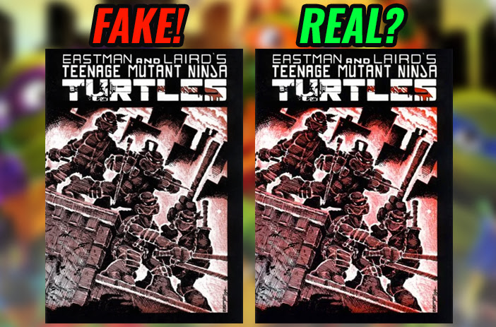 Counterfeit Teenage Mutant Ninja Turtles 1