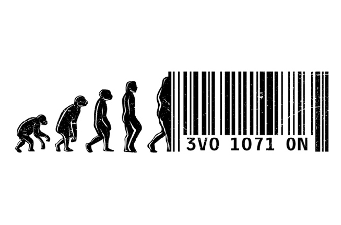 Evolution of Barcodes