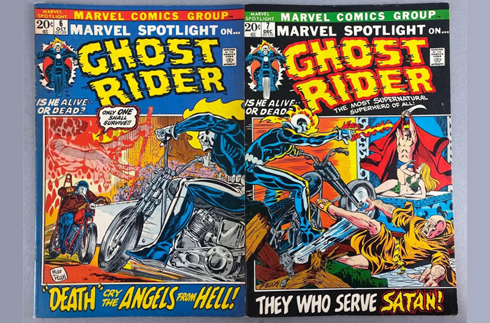 Marvel Spotlight Ghost Rider Comics