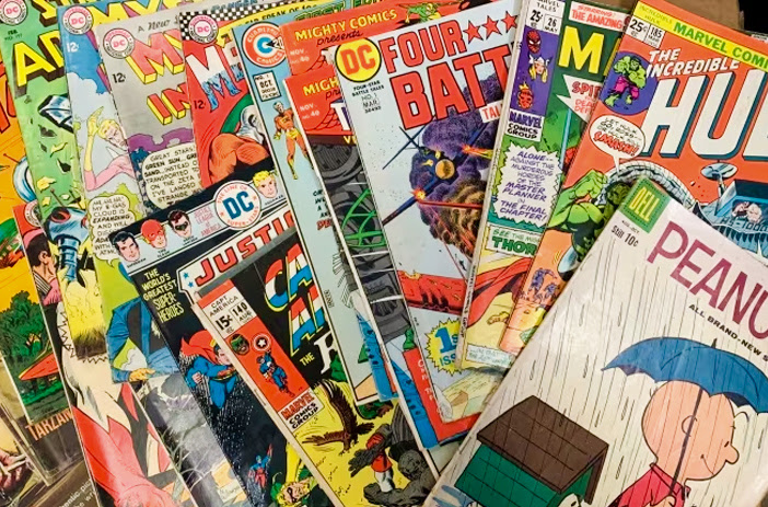 Old Inherited Comic Books