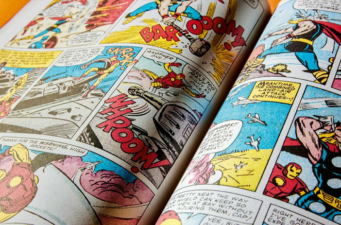Pages of a Comic Book