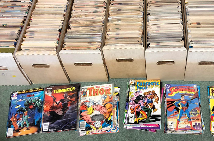 Quantity of the Comics