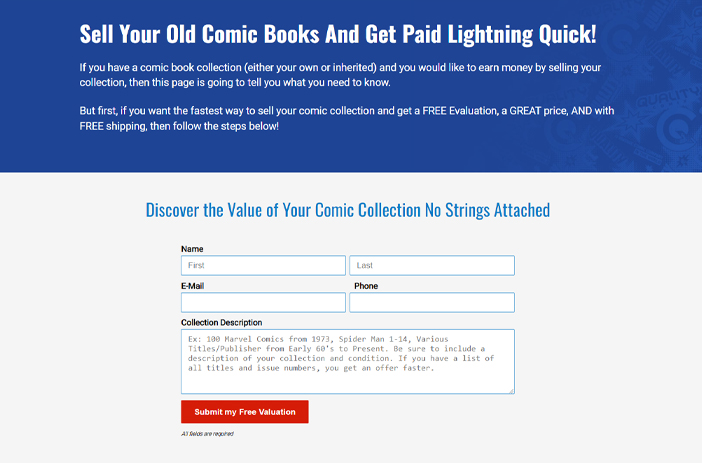 Sell Comics on Qualitycomix