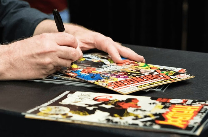Signing Comic Books