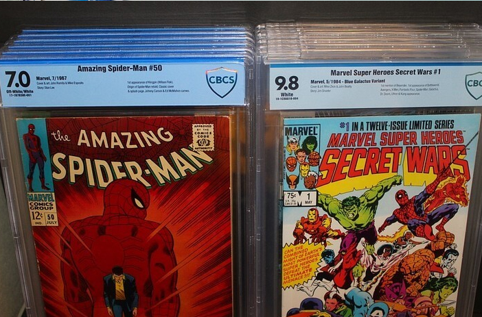 Slabbed Comic Books