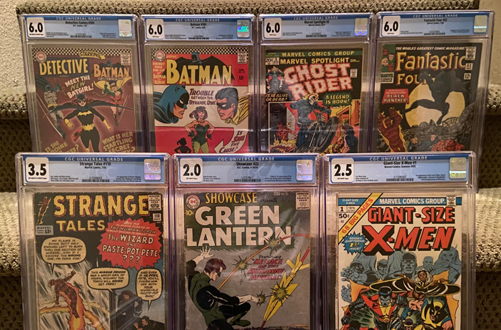 Slabbed Comic Books