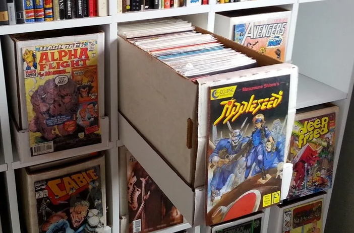 Stored Comic Books