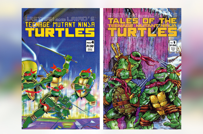 TMNT 4 and Tales of the TMNT 1