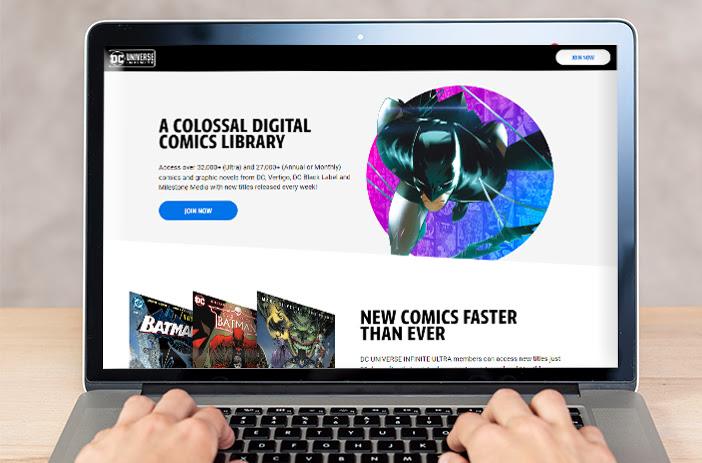 The DC Universe Website