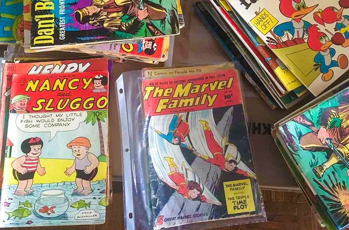 Various Golden Age Comic Books