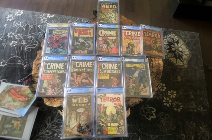 Various Graded Comic Books