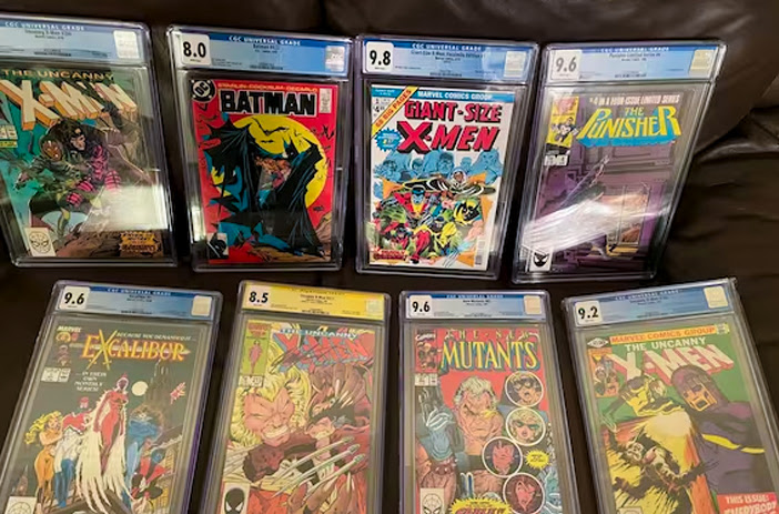 Various Graded Comic Books