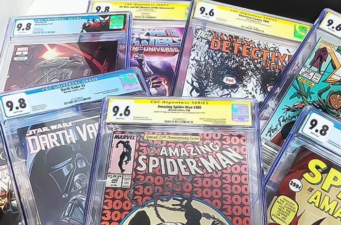 Various Slabbed Comic Books