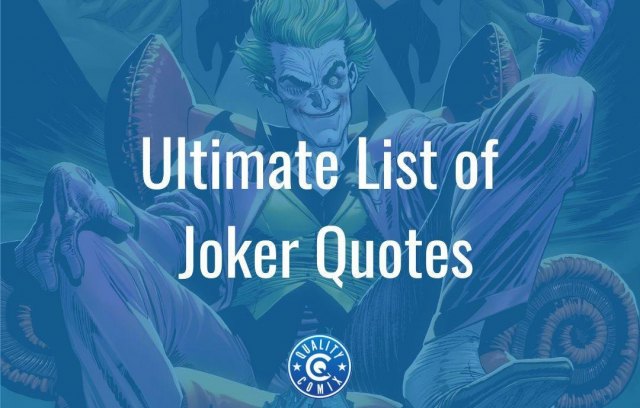 Ultimate List Of Joker Quotes