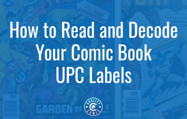 How to Read and Decode Your Comic Book UPC Labels