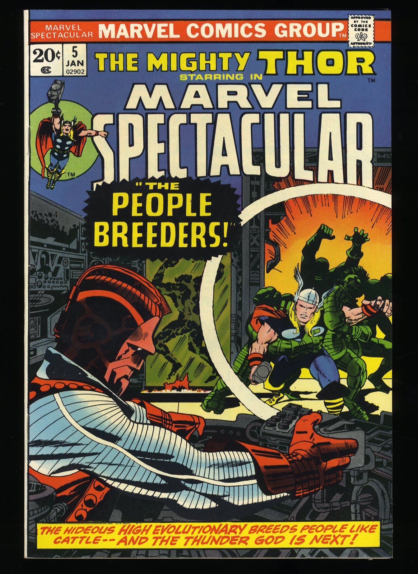 Image: Marvel Spectacular #5 NM 9.4 Reprints Thor #134 1st High Evolutionary!