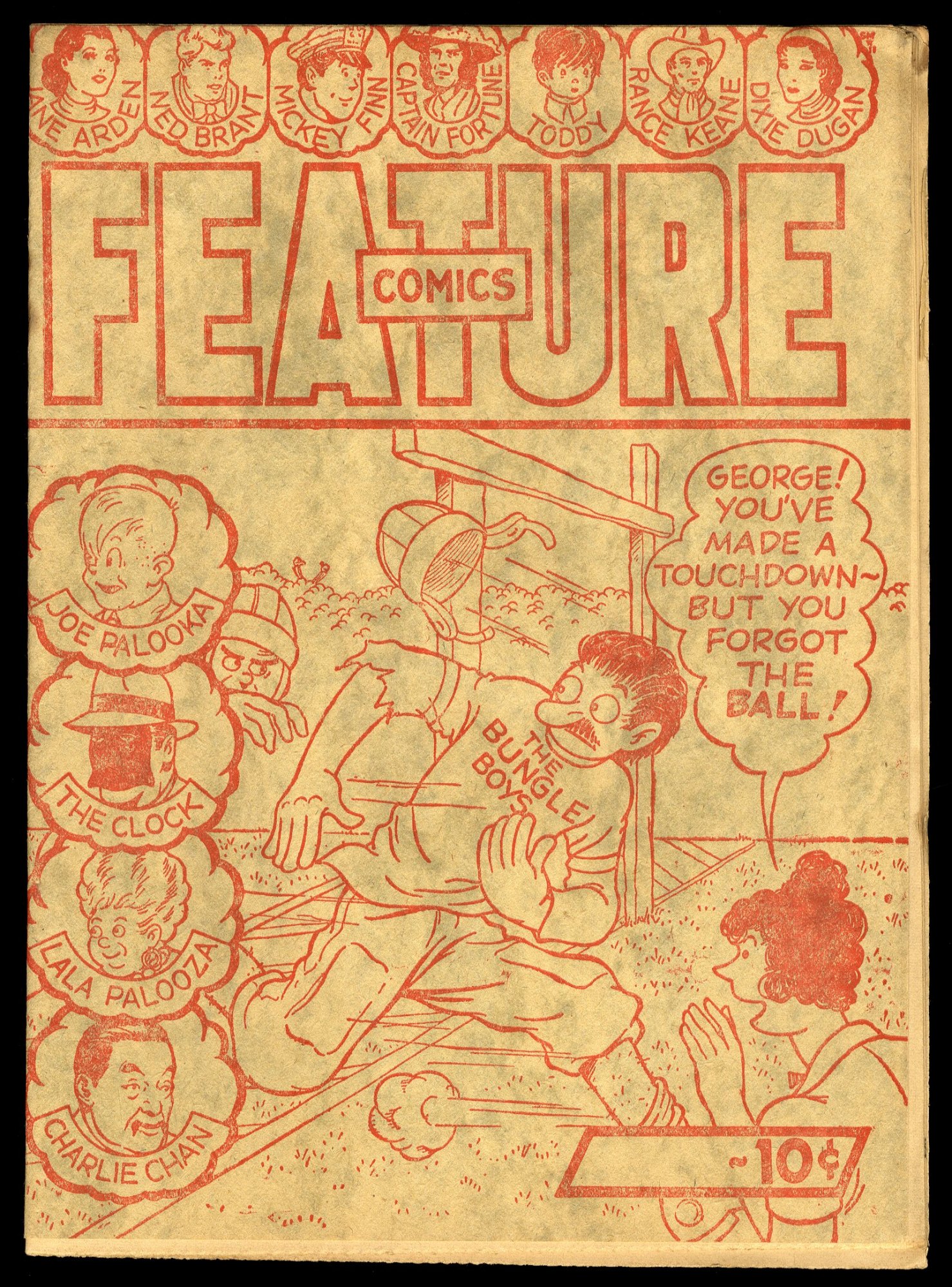Image: Feature Comics Promotional Edition (1939) #26 VG/FN 5.0 Joe Palooka!