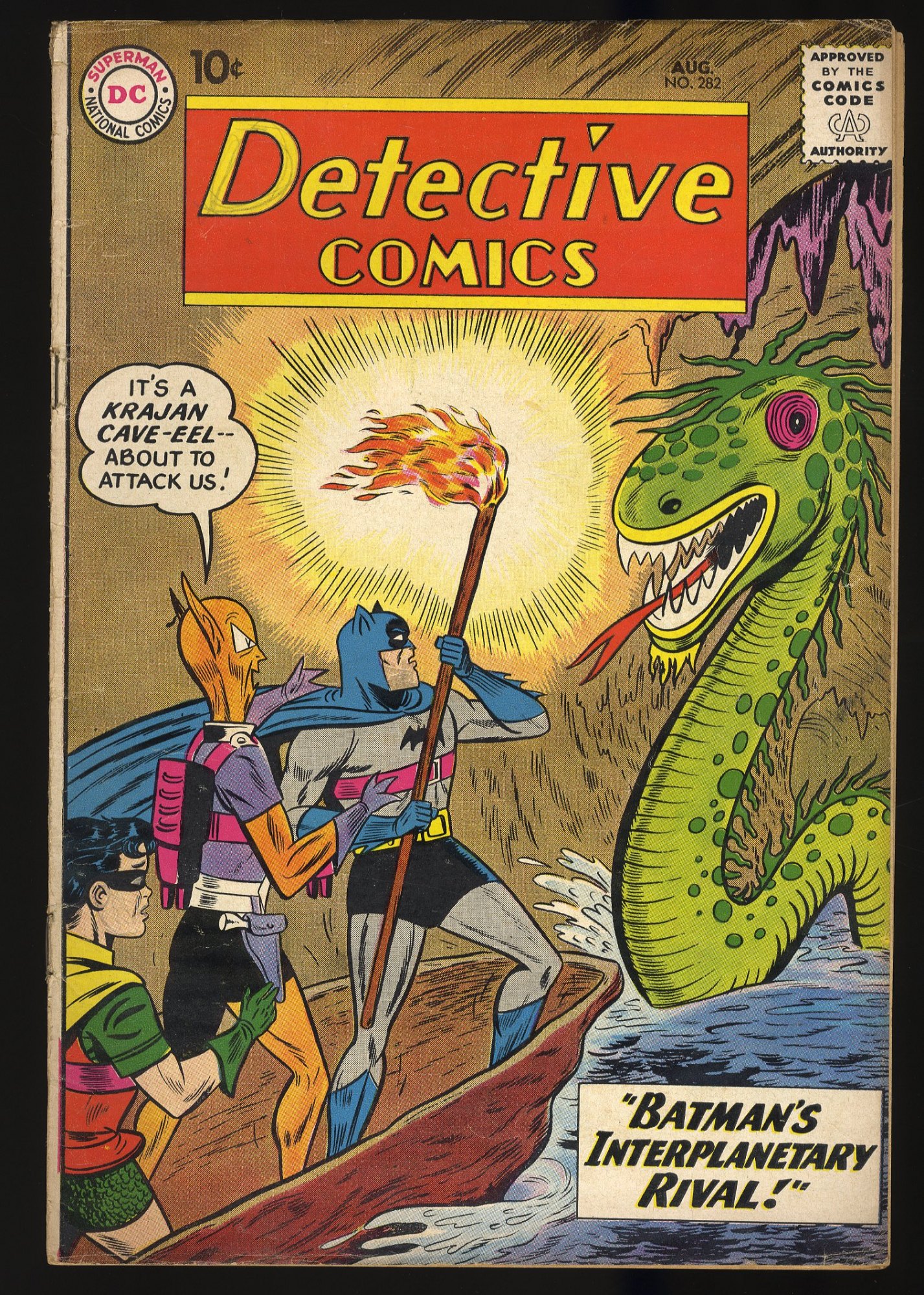 Image: Detective Comics #282 VG 4.0 Batman! Moldoff Cover Art!