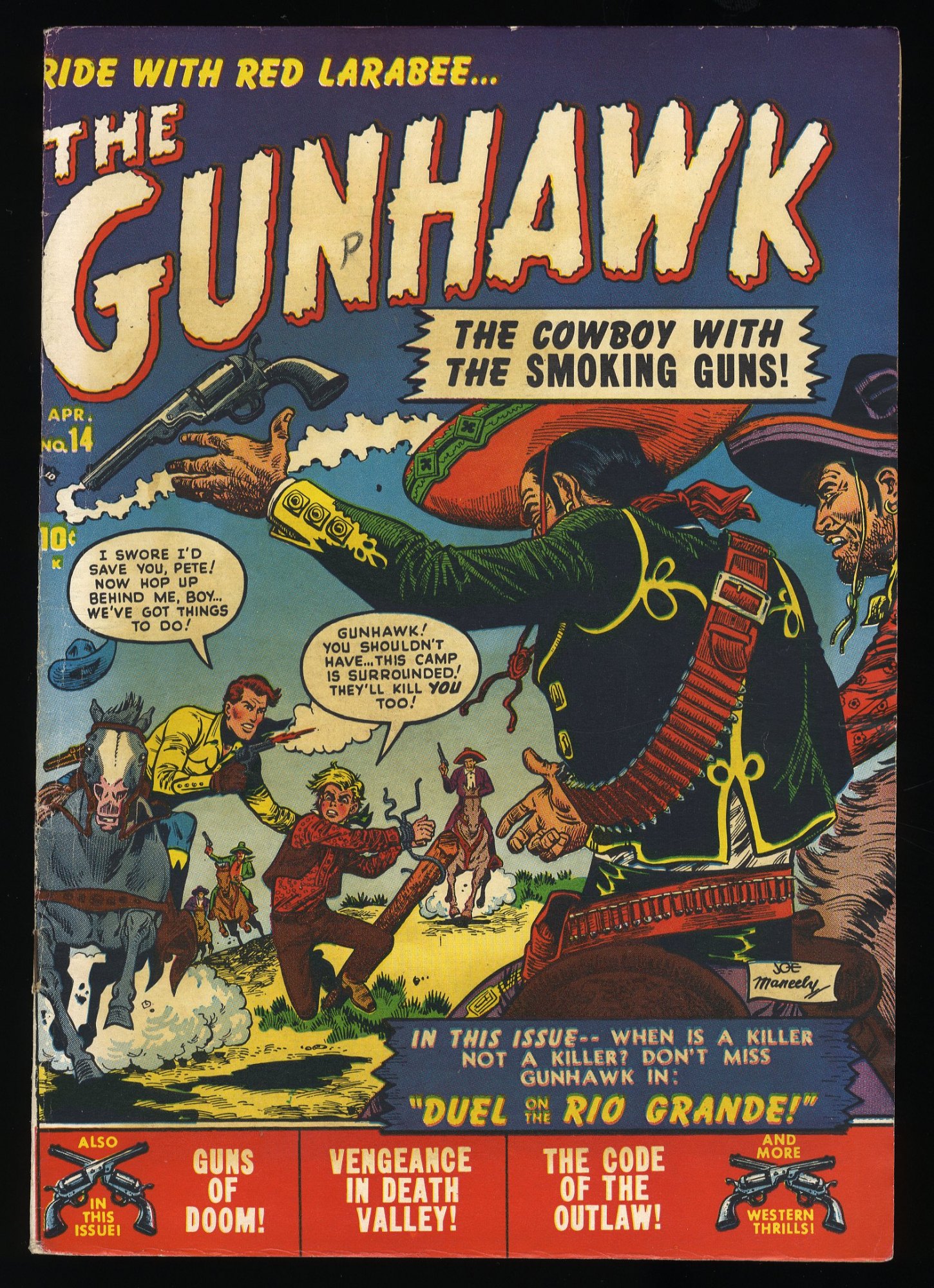 Image: Gunhawk (1950) #14 FN- 5.5