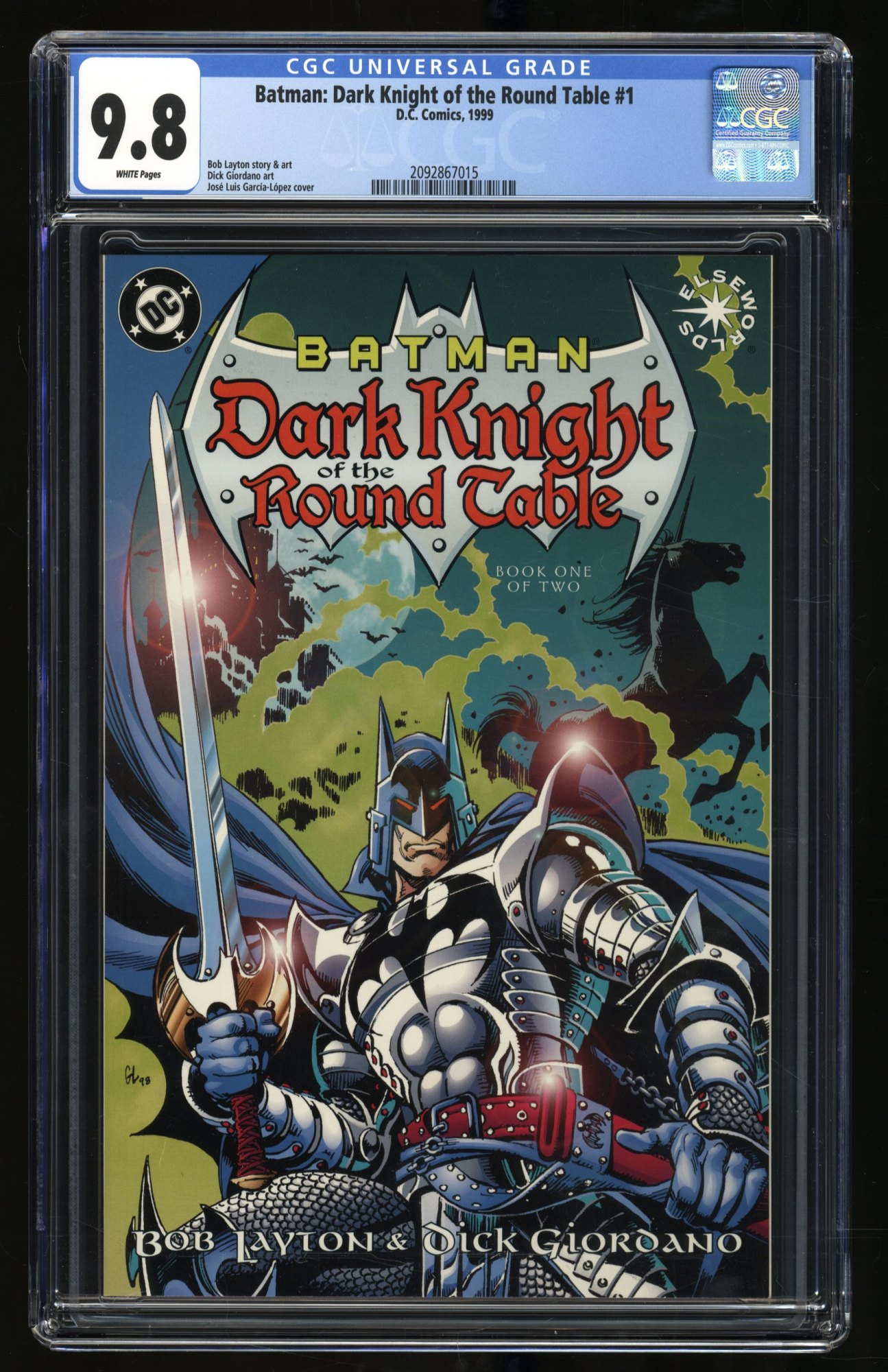 Batman: Dark Knight of the Round Table (1999) #1 CGC NM/M 9.8 White Pages