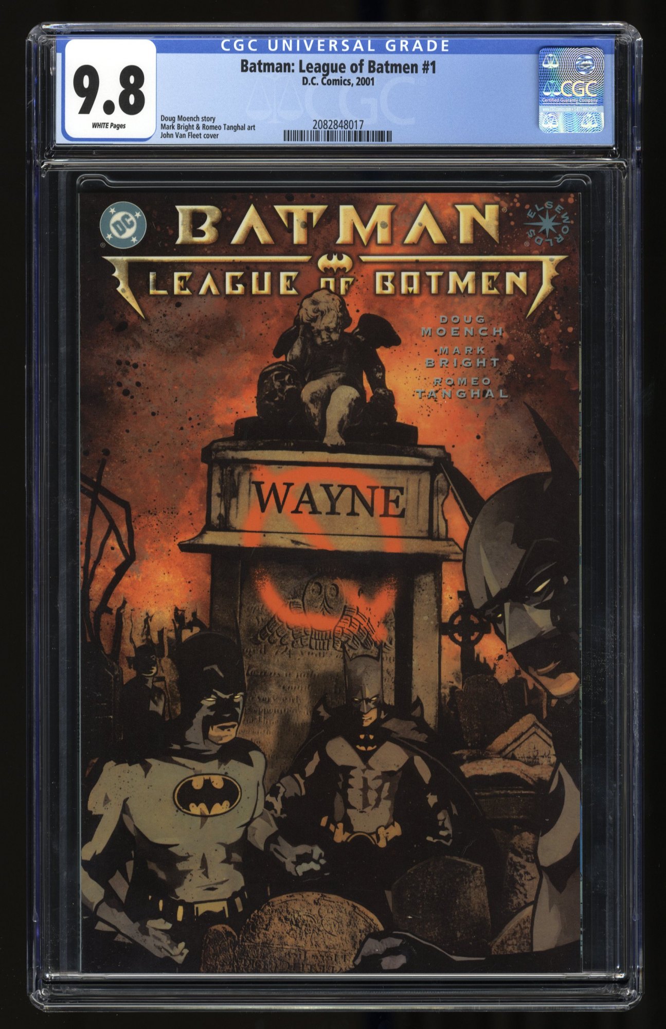 Batman: League of Batmen #1 CGC NM/M 9.8 White Pages