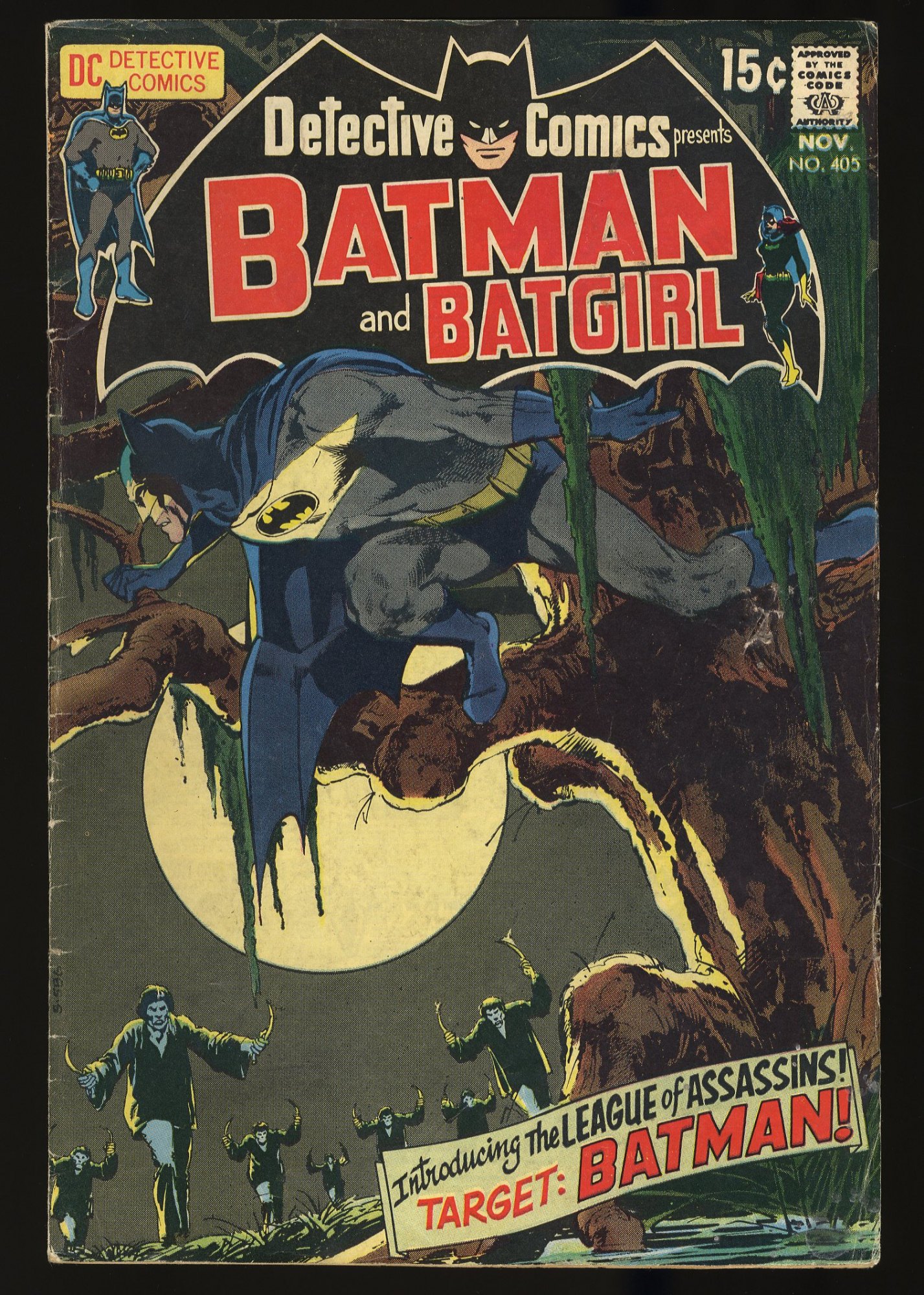 Detective Comics (1937) #405 VG+ 4.5 1st League of Assassins! Batman!