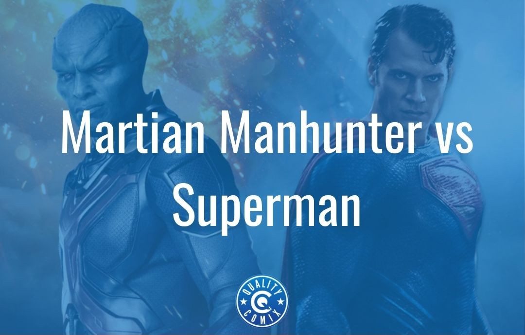 Martian Manhunter vs Superman