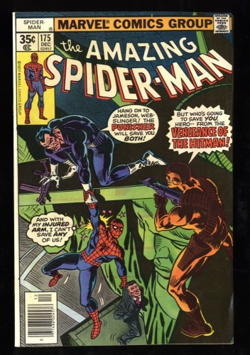 Amazing Spider-Man #175 VF 8.0 Punisher!