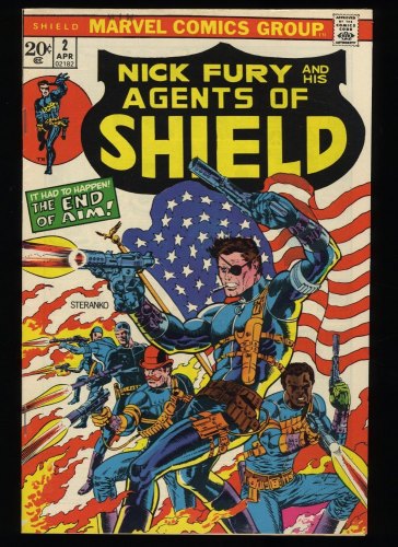 Shield (Nick Fury and His Agents of SHIELD) #2 NM 9.4