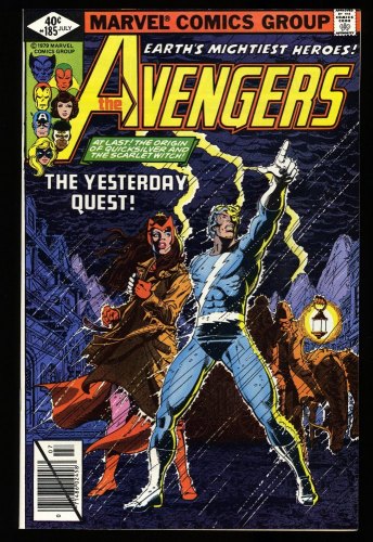 Avengers #185 NM+ 9.6 Origin of Quicksilver and Scarlet Witch!