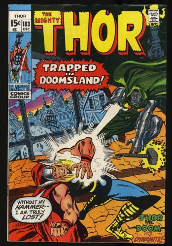 Thor #183 FN/VF 7.0 Doctor Doom Appearance!