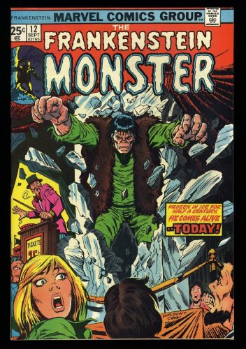Frankenstein #12 NM 9.4 Cold and Lasting Tomb! Ron Wilson Cover!
