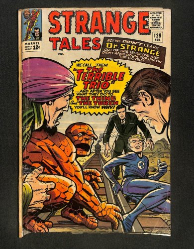 Strange Tales #129 Dr. Strange Thing Torch!
