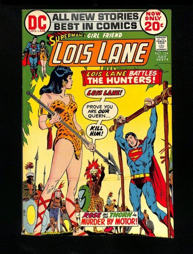 Superman's Girl Friend, Lois Lane #124 FN/VF 7.0